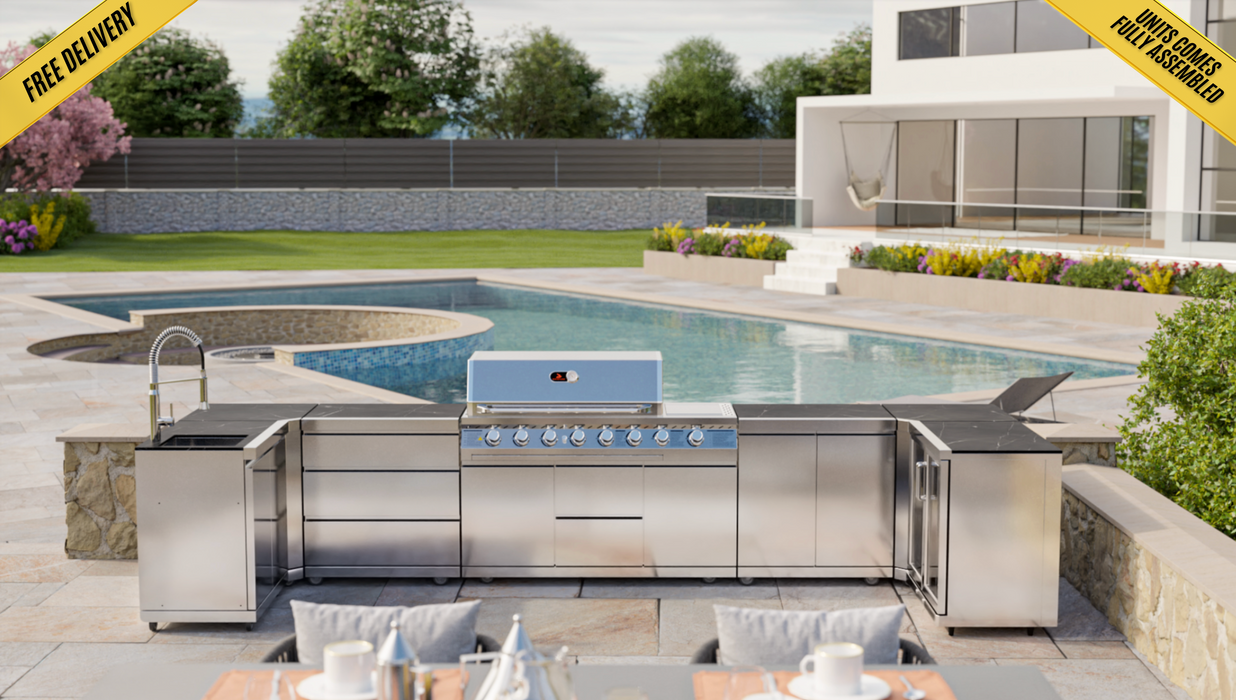 Whistler Cirencester Outdoor Kitchen - Luton 6-Burner