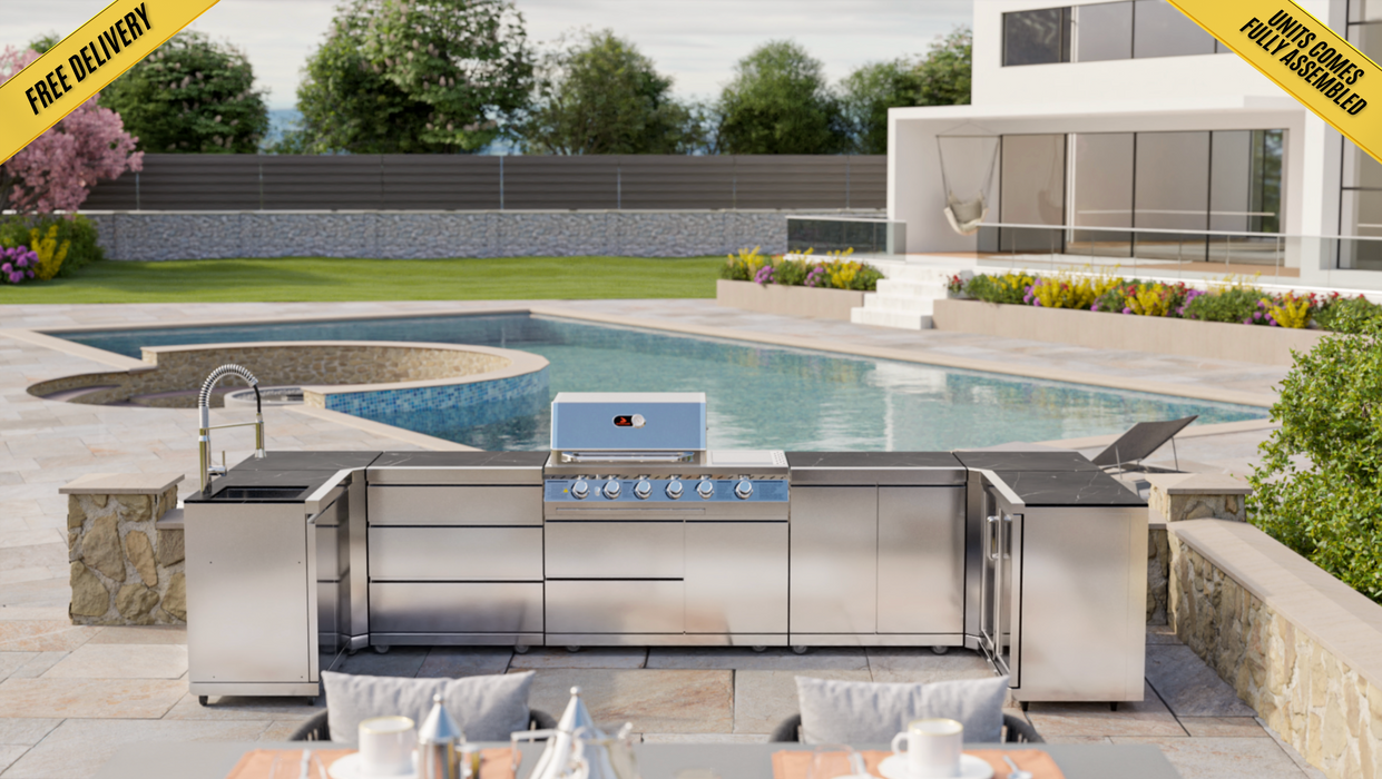 Whistler Cirencester Outdoor Kitchen - Luton 4-Burner