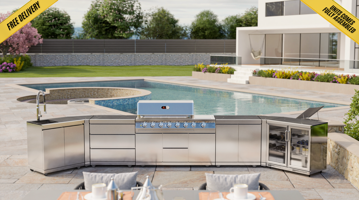 Whistler Cirencester Outdoor Kitchen - Bradford 6-Burner