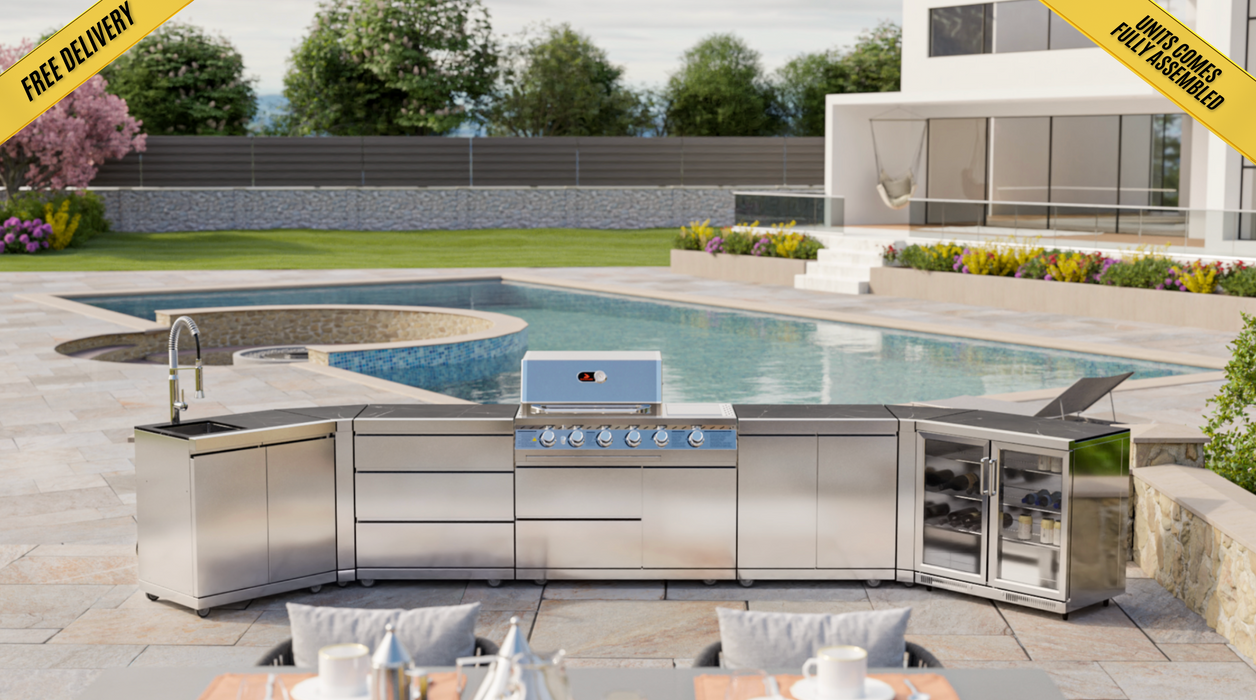 Whistler Cirencester Outdoor Kitchen - Bradford 4-Burner