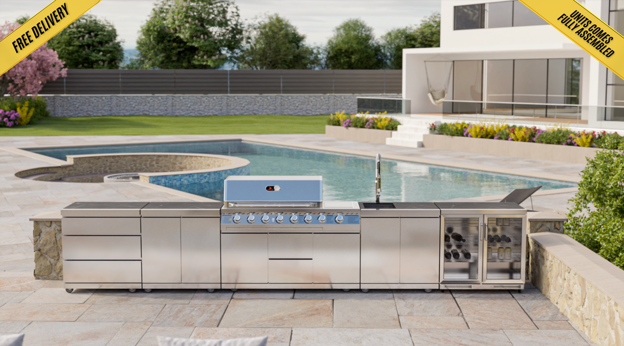 Whistler Cirencester Outdoor Kitchen - Newcastle 4-Burner