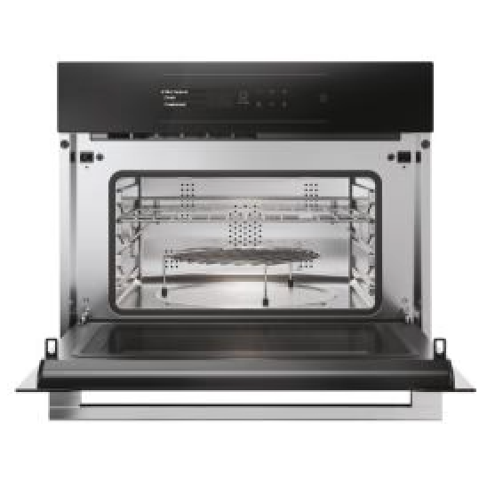 Hoover HMC34C5S0 Built-In Compact Microwave Oven Black Glass + Stainless Steel