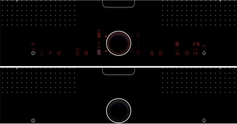 NEFF N90 Induction Hob with Integrated Ventilation (80cm, Surface Mount with Frame) - Model T58TL6EN2