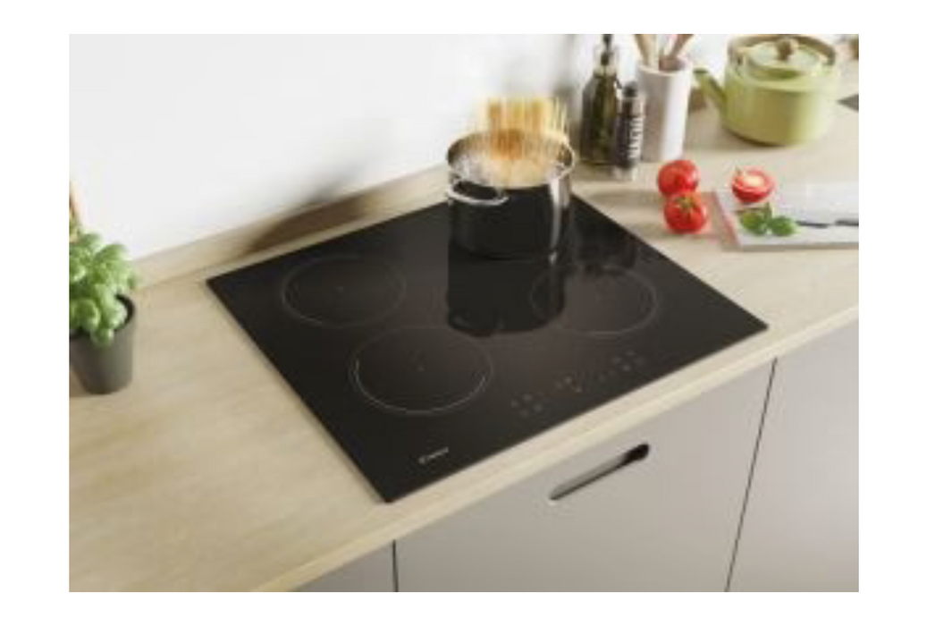 Candy CI642CTTWIFI 60cm 4 zone Induction Hob with Black Glass Finish