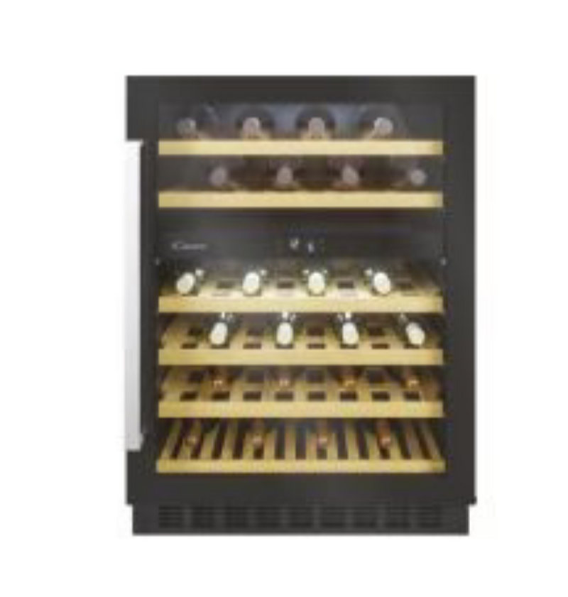 Candy CCVB60DUK/N 60cm Freestanding 46 Bottle Capacity Built-in Wine Fridge