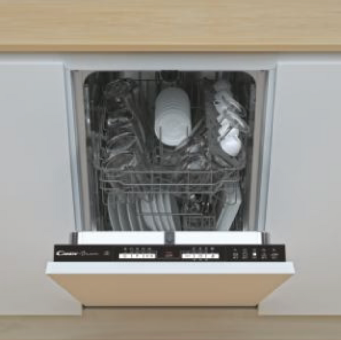 Panel Ready Candy CMIH1L949-80 45cm Slim Fully Integrated 9-Place Setting Dishwasher