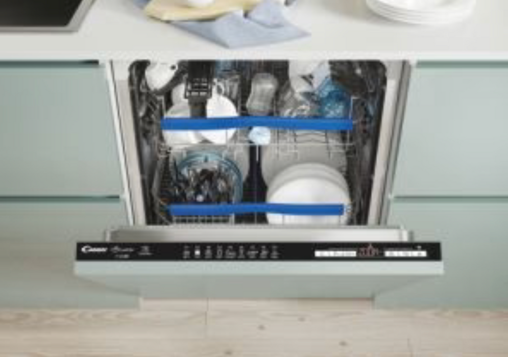 Panel Ready Candy CDIN2D620PB-80E 60cm Fully Integrated 16-Place Setting Dishwasher