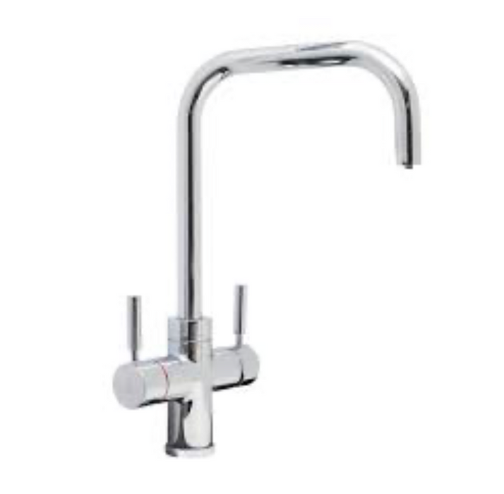 Tap CDA TH102CH 3-in-1 Instant Hot Water Tap - Brushed Steel