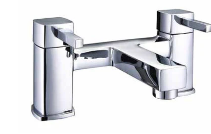 Tap Linton Bathroom Collection in Chrome finish-Bath Filler