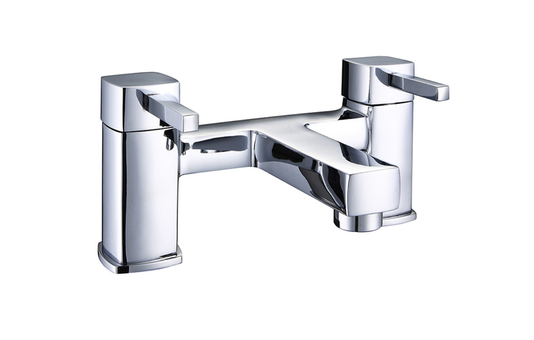 Tap Linton Bathroom Collection in Chrome finish-Bath Filler