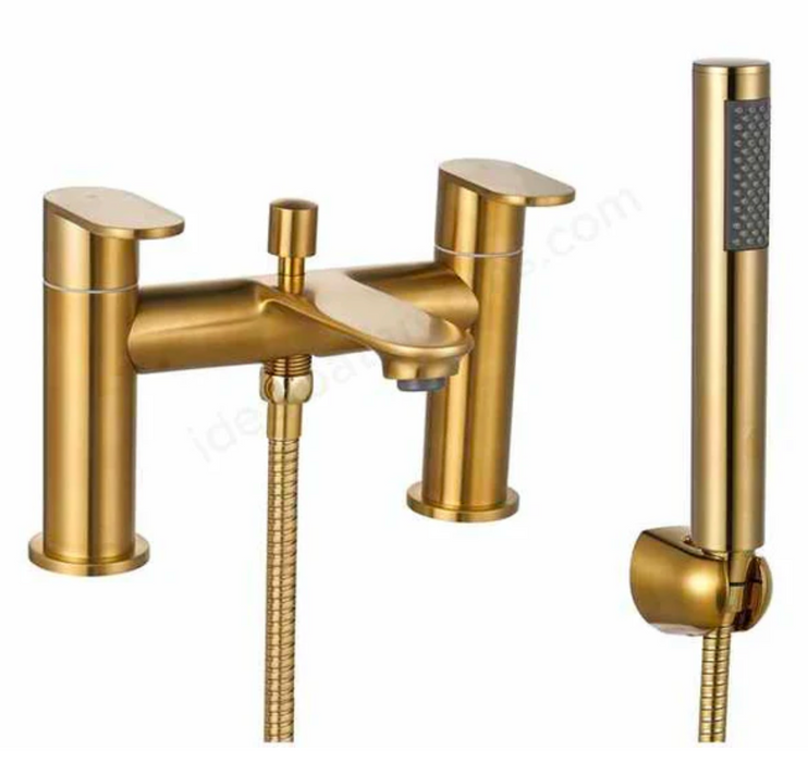 Tap Ripley Chrome Bath/Shower Mixer Brass