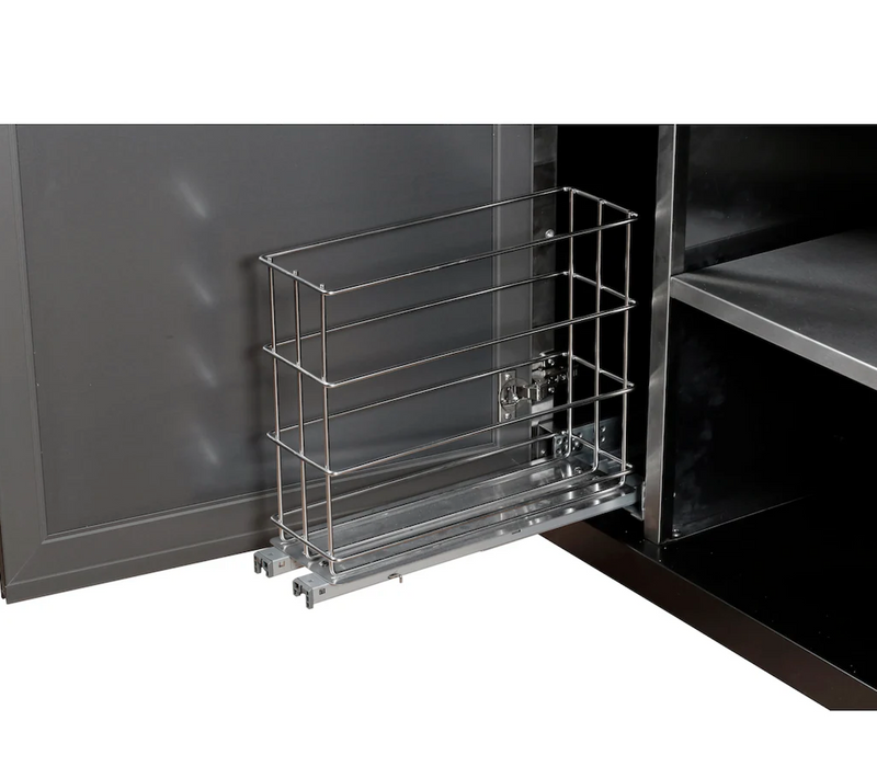 Buschbeck Derby Outdoor Kitchen – Grey Marbled Ceramic Finish 2.6M Plus Weather Protection Cover