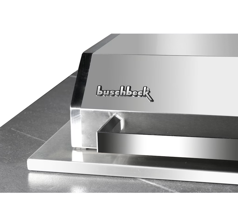 Buschbeck Derby Outdoor Kitchen – Grey Marbled Ceramic Finish 2.6M Plus Weather Protection Cover