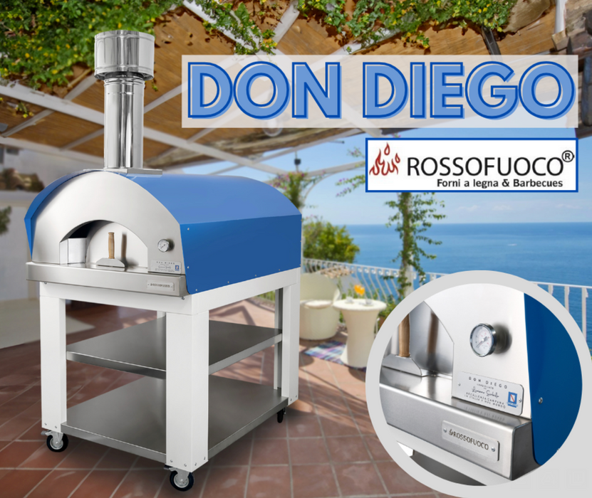 Rossofuoco New Pizza Oven "Don Diego" Signed by Luciano Sorbillo