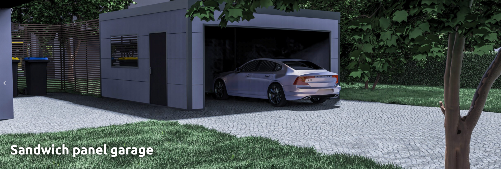 Car Garage Stackable Panels