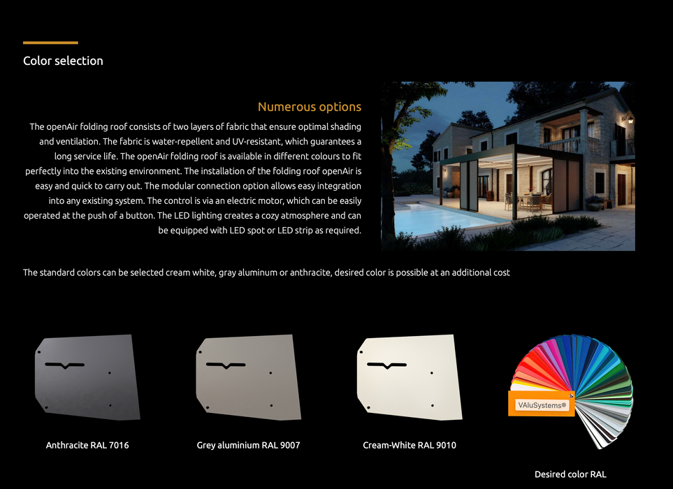 Folding Roof Terraces