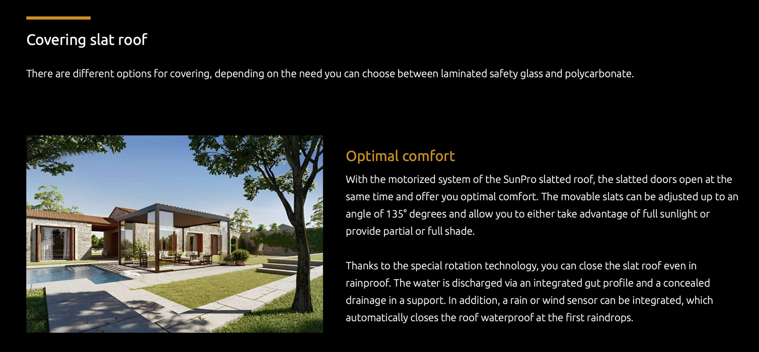 Pergola with Vertical Slats and Slatted Roof  Width 4m x Depth 3m