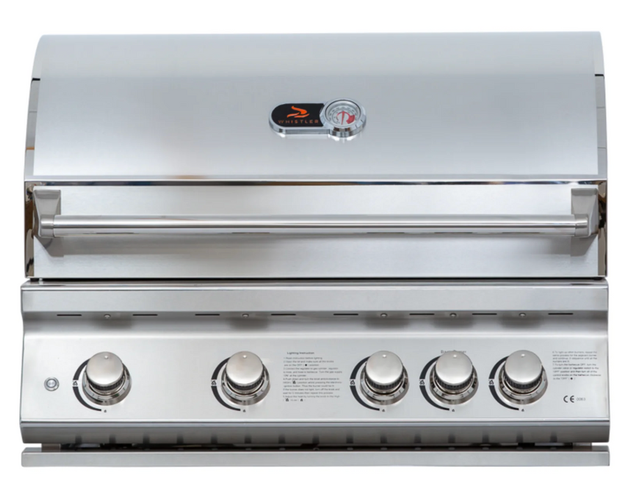 Grillandia Outdoor Kitchen Whistler Burford 4 Burner, Oven and Weather Cover - 2.5M