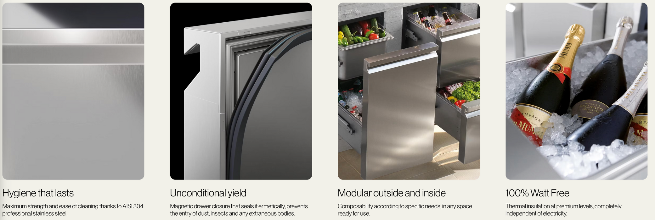 Ronda Insulated Single Door with Shelf W413mm x H654mm