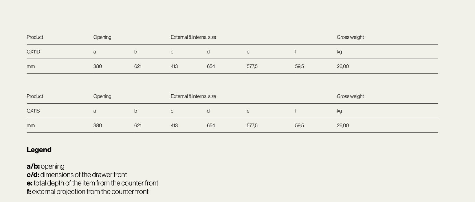 Ronda Insulated Single Door with Shelf W413mm x H654mm