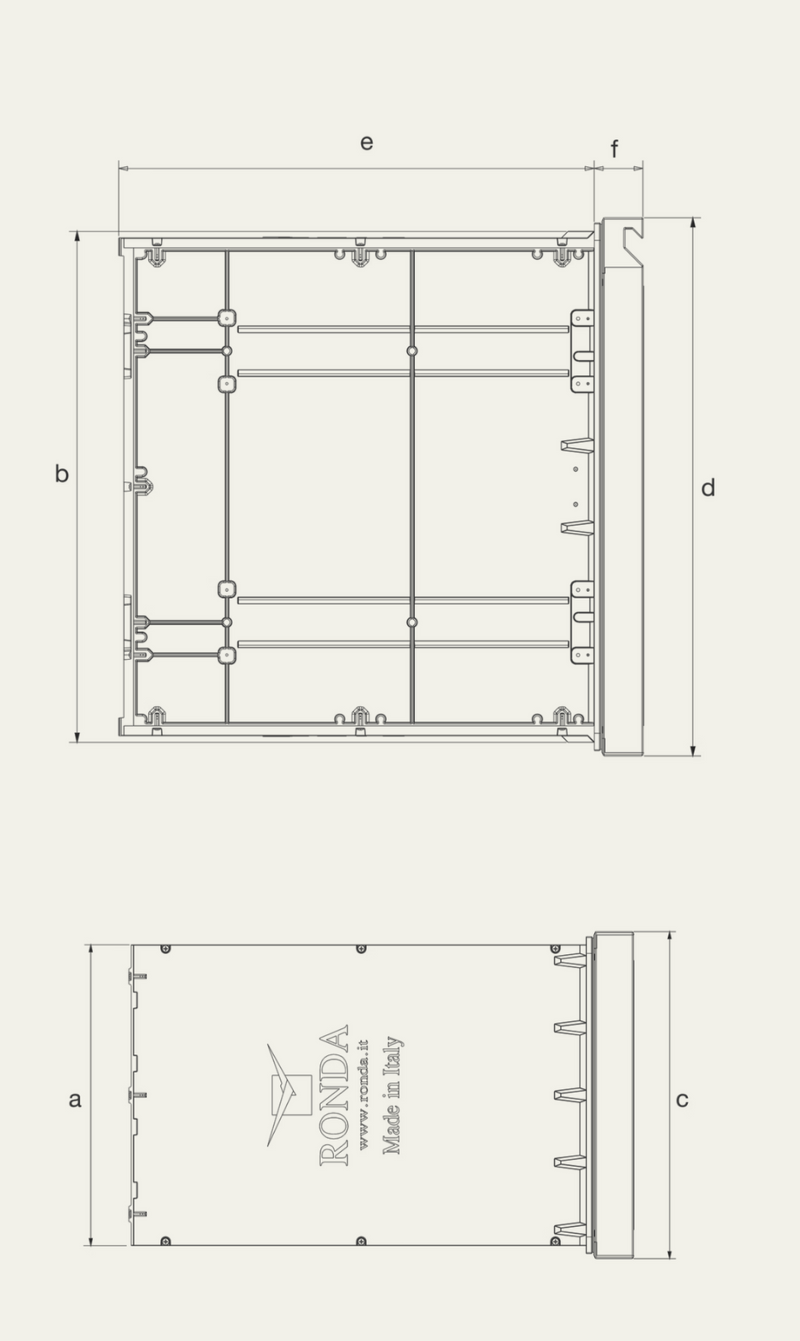 Ronda Pull-out Trash Drawer with Magnetic Gasket W413mm x H654mm