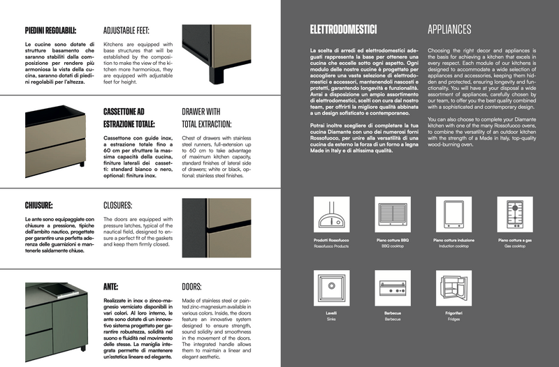 Hoppilif Outdoor Kitchen | BeefEater Proline & Sink –  Silver (3.6m)