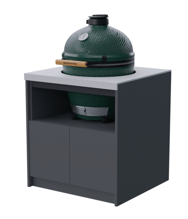 Whistler Fairford Outdoor Kitchen 18" Grey Green Egg & Cabinet 80cm