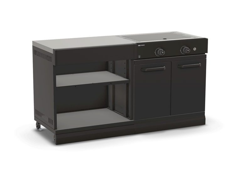 GRLLR Outdoor Kitchen Stove and Open shelve | Full length 1.6M