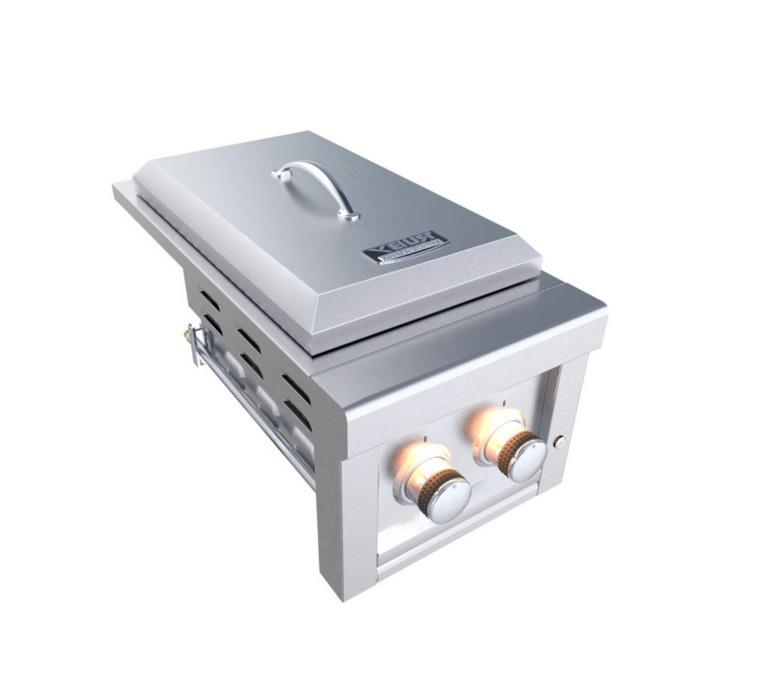 Sunstone Ruby Series Double Slide-in Burner - Complete