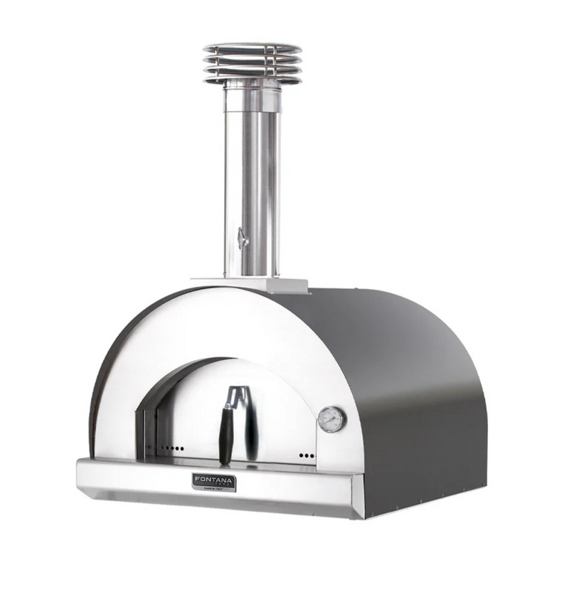 Fontana Margherita Build In Wood Pizza Oven - Anthracite