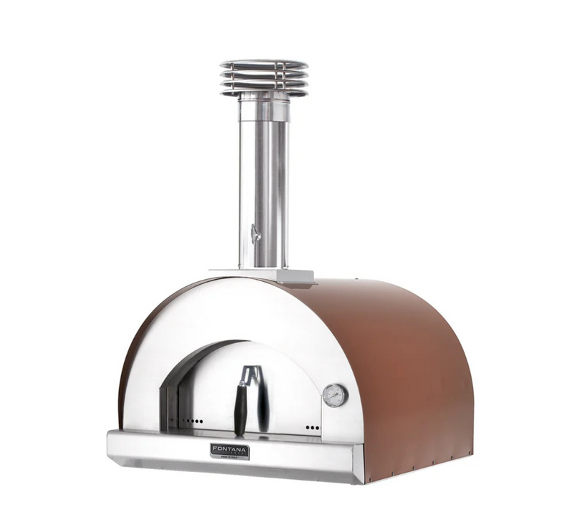 Fontana Margherita Build In Wood Pizza Oven - Rosso