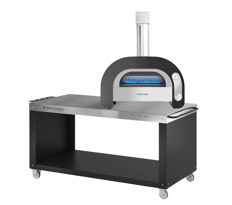 Fontana Maestro 60 Gas Pizza Oven and Pizza Desk Cooking Worktop