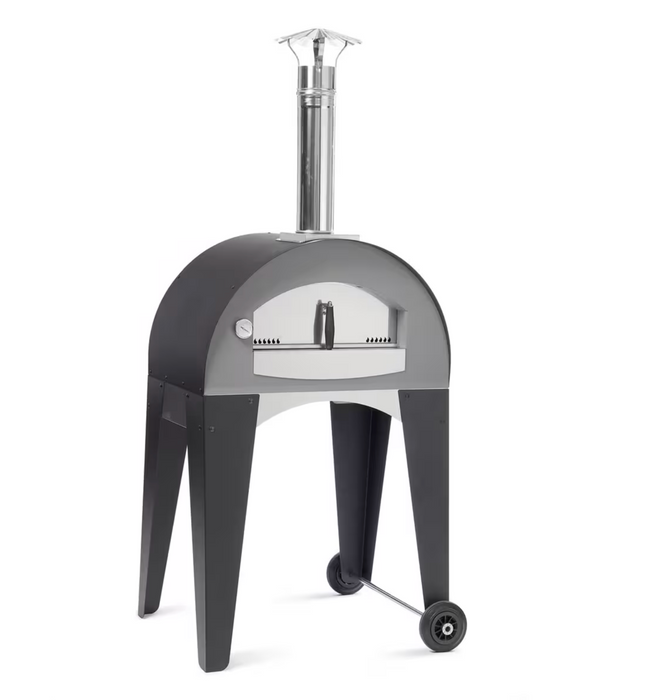 Fontana Ischia Wood Pizza Oven with Trolley