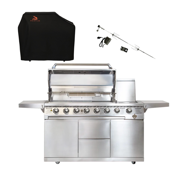 Whistler Cirencester Burner Barbecue with Side Burner