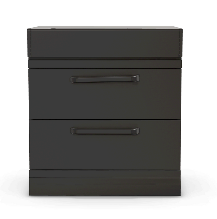GRLLR Outdoor Kitchen Double Drawer Cabinet | 80cm