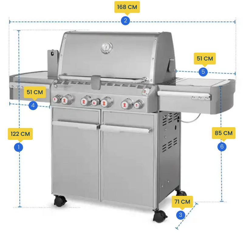 Barbecue - Weather Cover Black