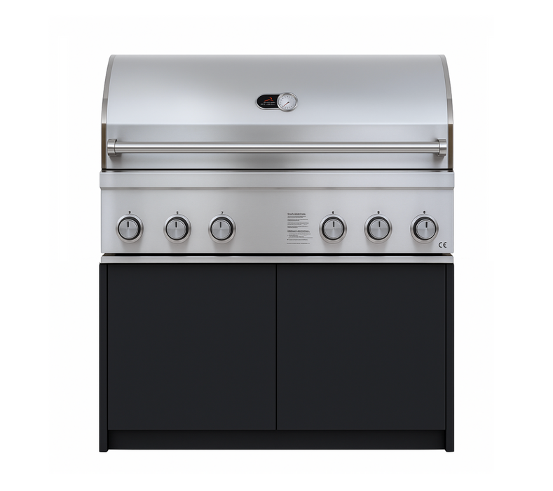 Whistler Fairford Outdoor Kitchen Cabinet Burford 5 Burner Barbecue 106.6cm