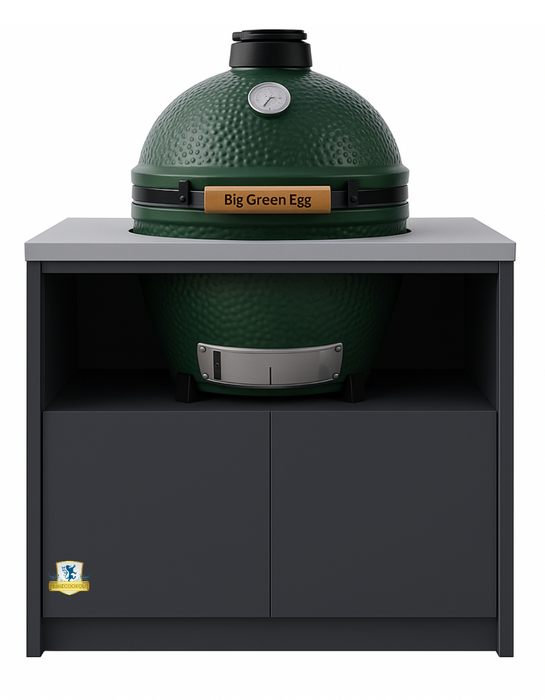 Whistler Fairford Outdoor Kitchen 18" Grey Green Egg & Cabinet 80cm