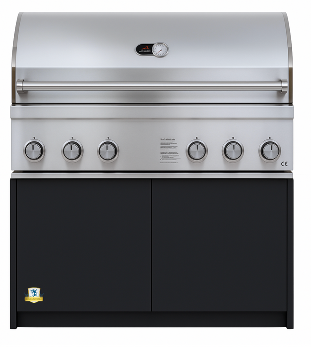 Whistler Fairford Outdoor Kitchen Cabinet Burford 5 Burner Barbecue 106.6cm