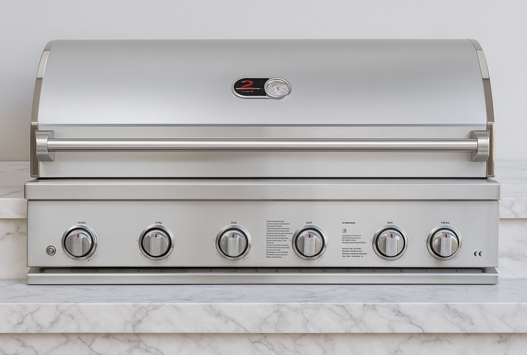 Whistler Burford 5 Burner Barbecue with Rotisserie and Weather Cover