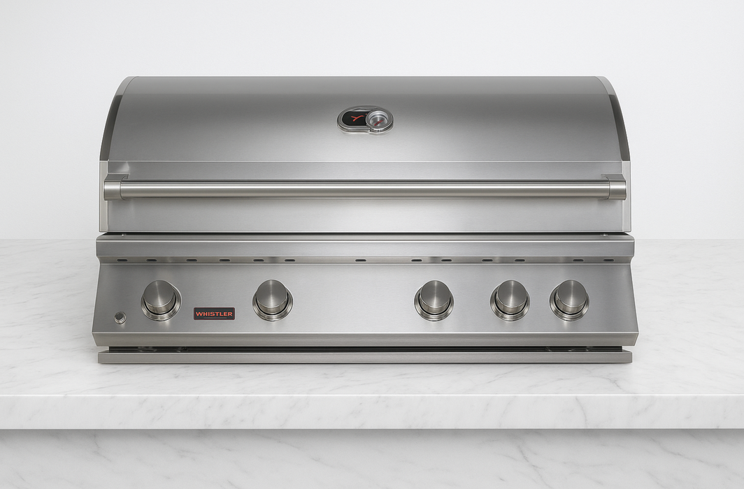 Whistler Burford 4 Burner Barbecue with Rotisserie and Weather Cover