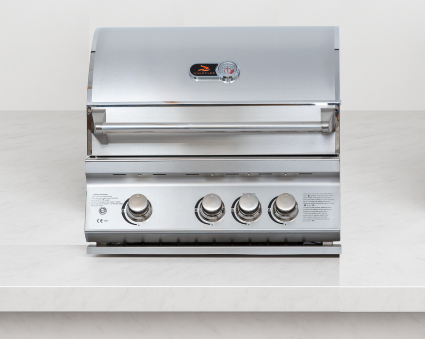 Whistler Burford 3 Burner Barbecue with Rotisserie and Weather Cover