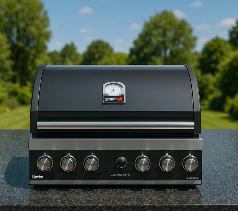 Grandhall Maxim 5 Burner and Infrared Back Burner