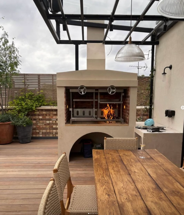 Outdoor Kitchen Argentinian Brasa Grill | Table Top Only