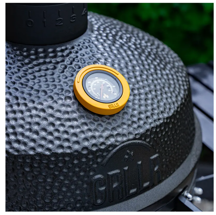 The Alpha Forge Outdoor Kitchen Kamado Grill 22" and Bin | 250cm Light grey