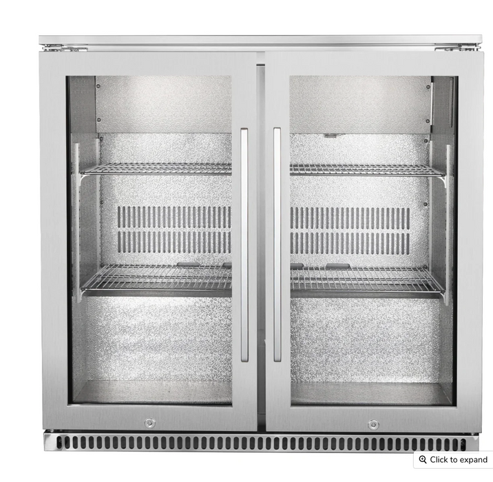 The Alpha Forge Outdoor Kitchen Gozney Station | 350cm Light grey