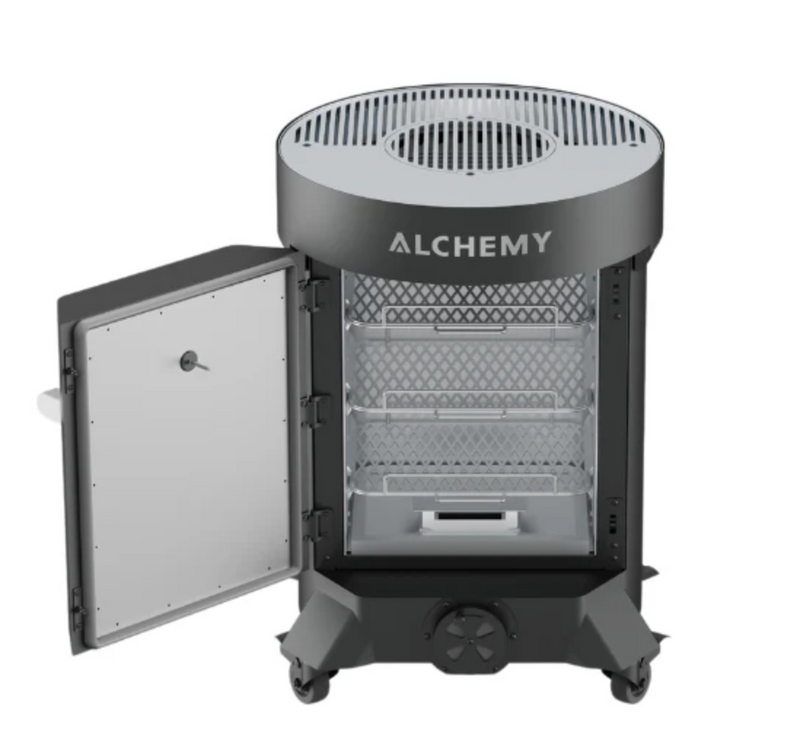 Alchemy Simultaneously Smoking, Grilling, and Griddling