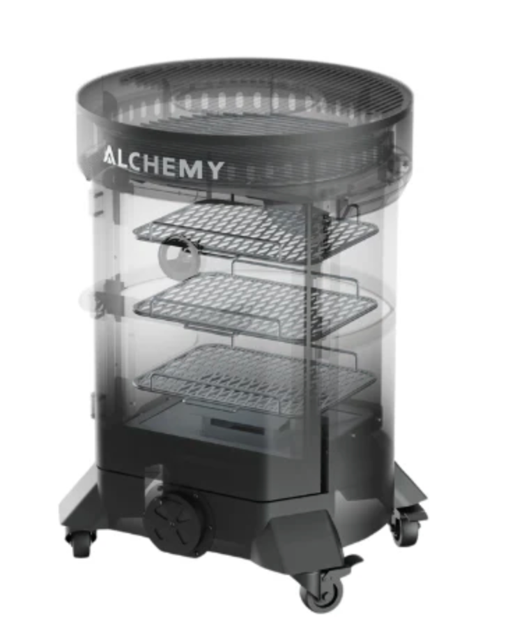 Alchemy Simultaneously Smoking, Grilling, and Griddling