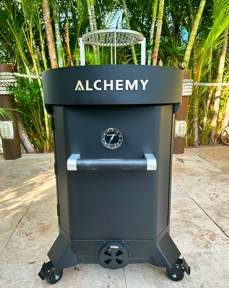 Alchemy Simultaneously Smoking, Grilling, and Griddling