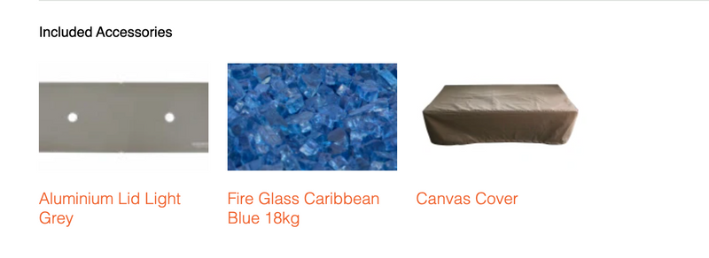 Meteora Fire Table Plus Weather Cover